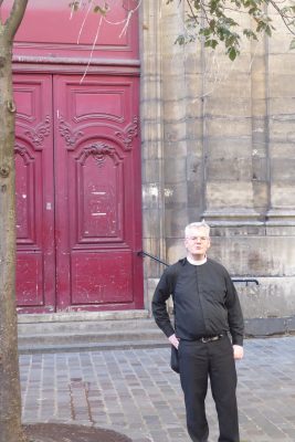 Pasteur Alain Joly, Eglise des Billettes, Paris, Frankreich