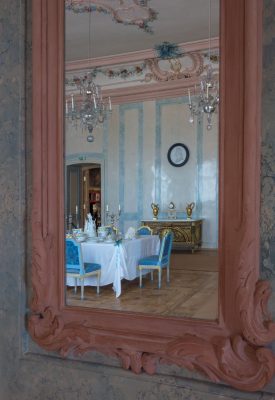 Esszimmer im  Schloss Ruhental  (Rundāle), Lettland, Foto: Imants Lancmanis/ Creative Museum